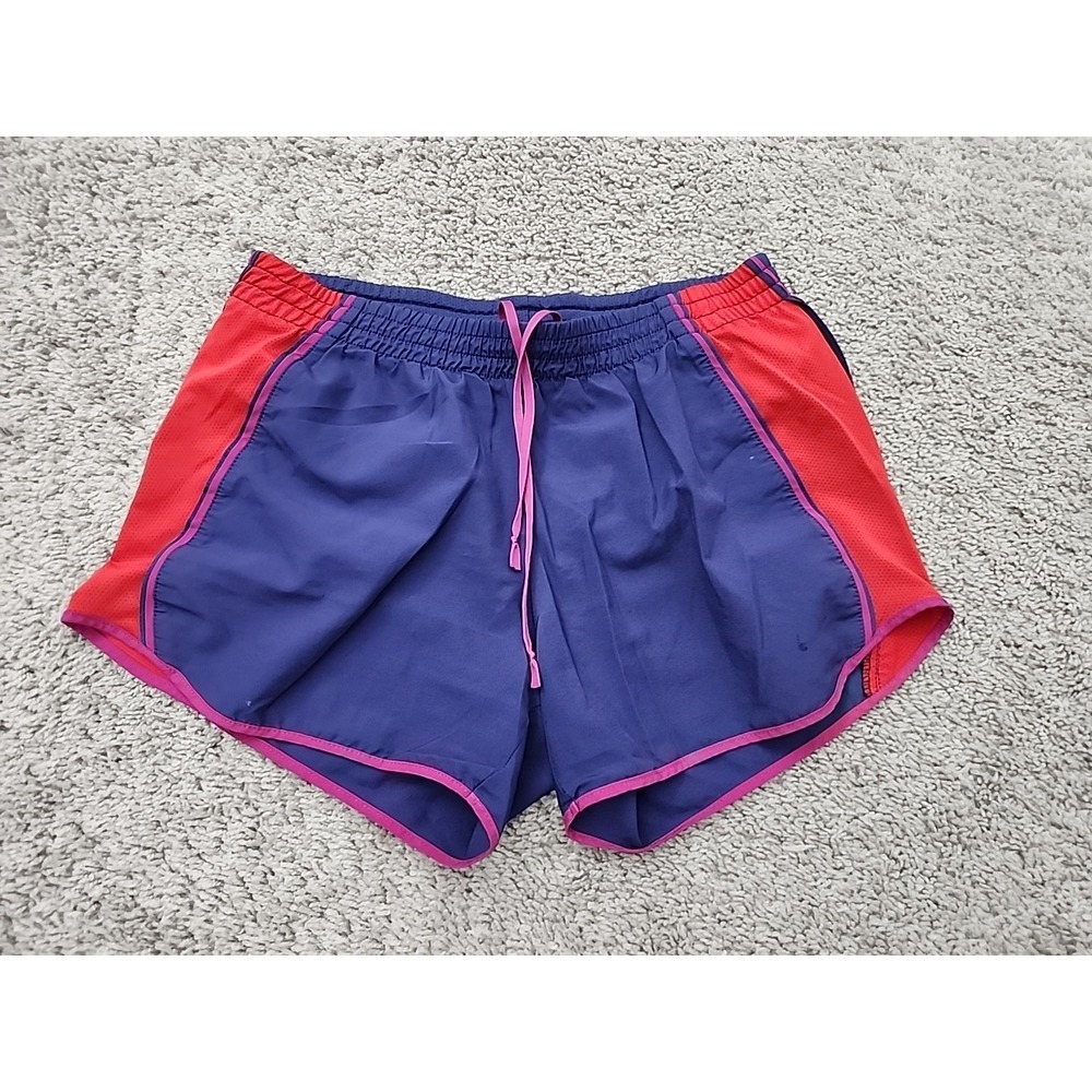 Nike Dri-FIT Running Shorts Womens S Purple Drawstring Athletic Fitness